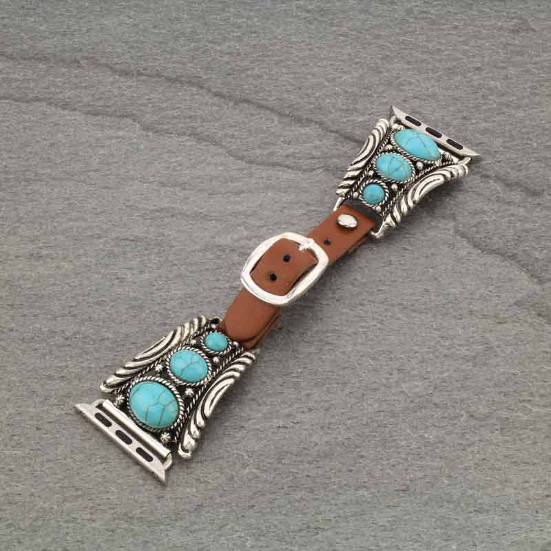Western Style Apple Watch Leather Band
