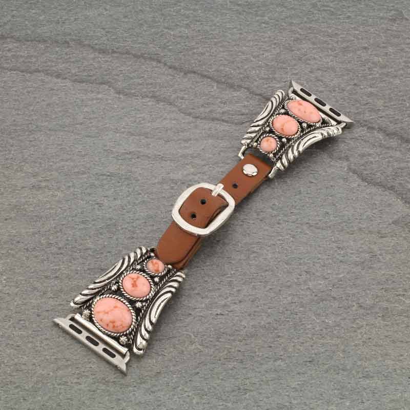Western Style Apple Watch Leather Band