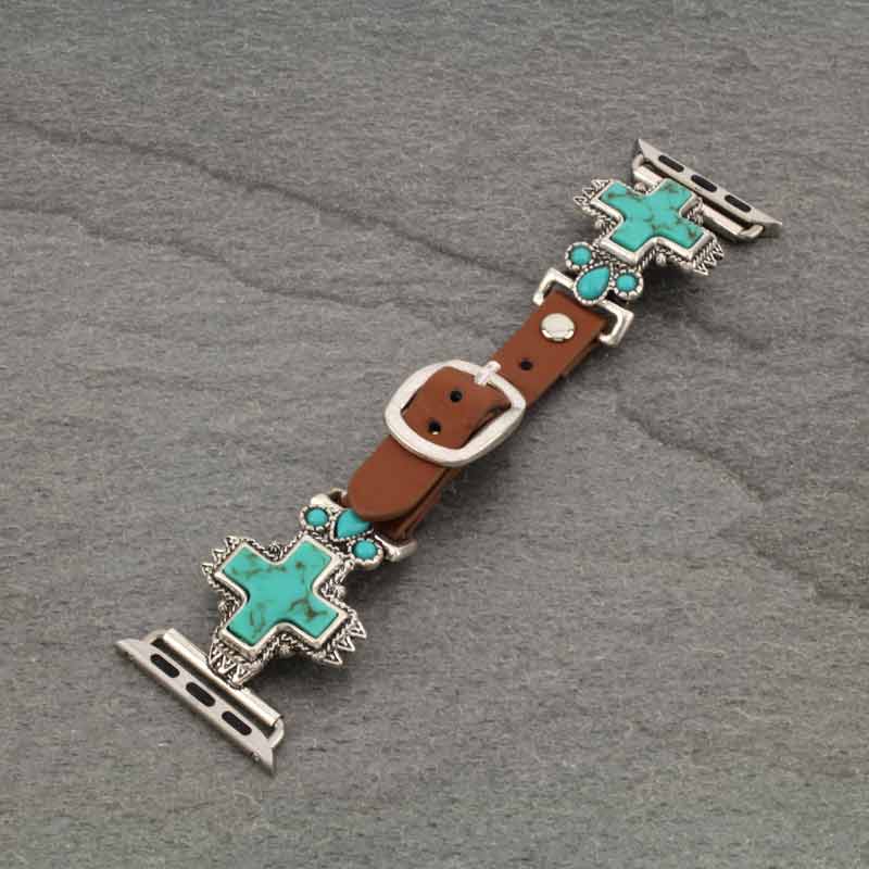 Western Cross Apple Watch Leather Band