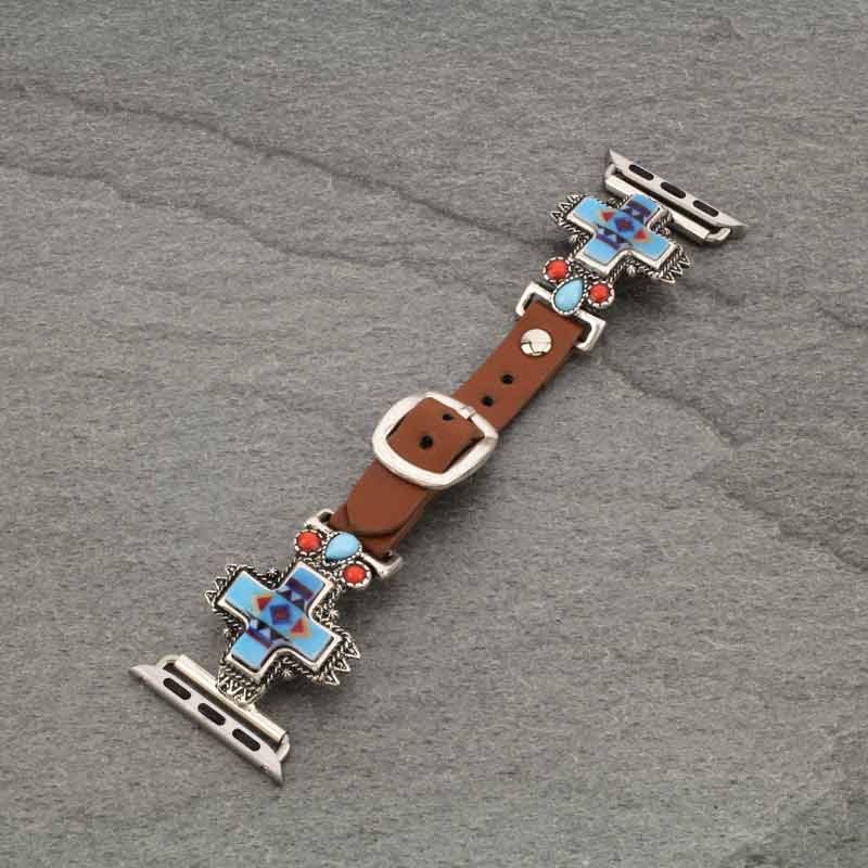 Western Cross Apple Watch Leather Band