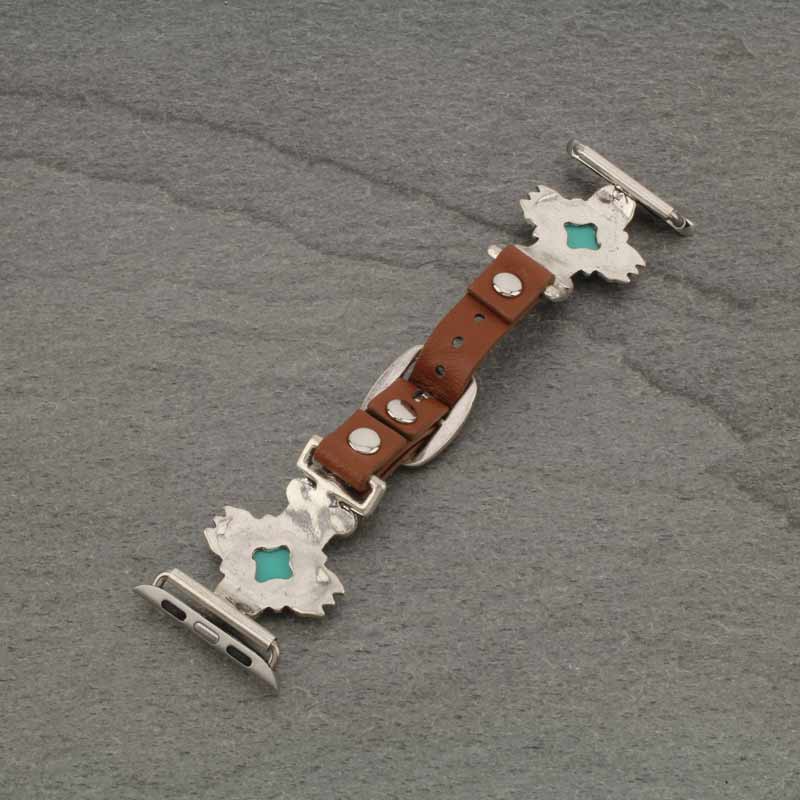 Western Cross Apple Watch Leather Band - Image 2