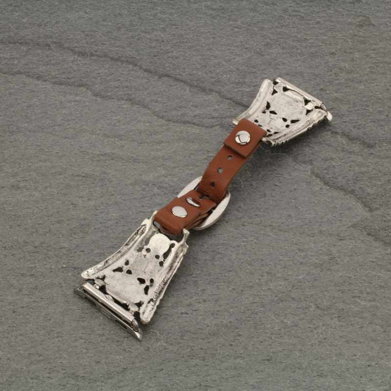 Western Style Apple Watch Leather Band - Image 3
