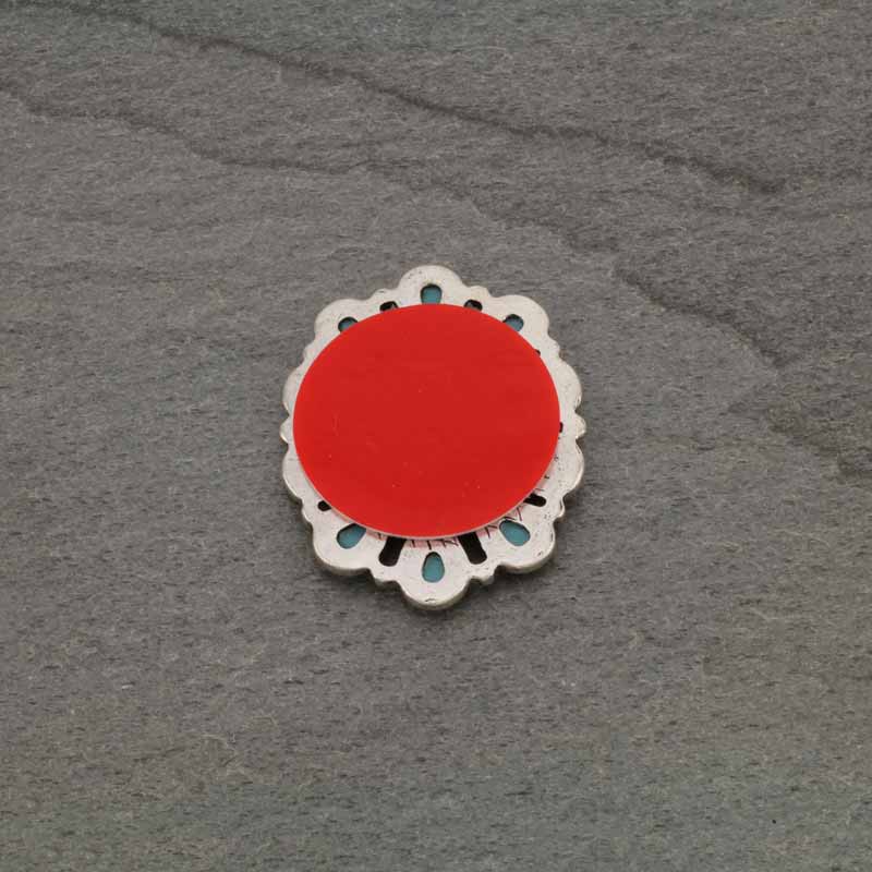 Western Design Stone Phone Grip Adhesive Charm - Image 2