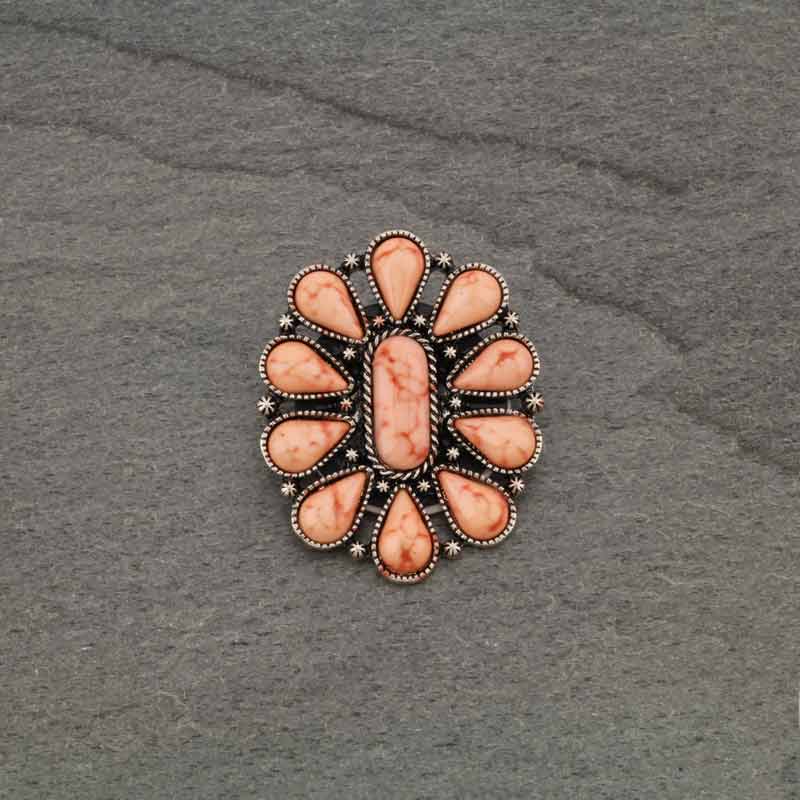 Western Design Stone Phone Grip Adhesive Charm