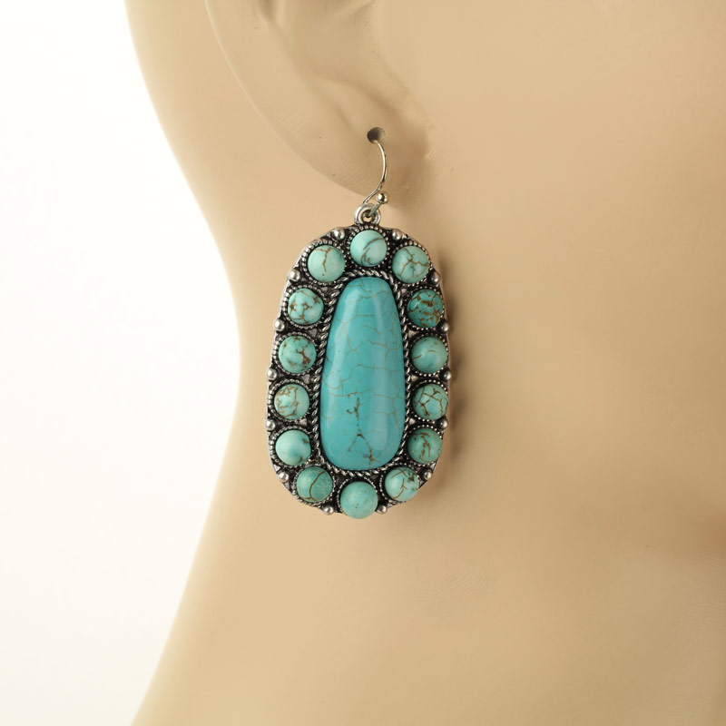 Natural Stone Earrings - Image 2