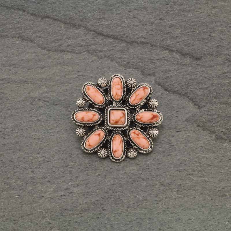 Western Design Stone Phone Grip Adhesive Charm
