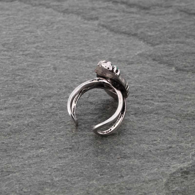 Natural Stone Adjustable Ring - Image 3