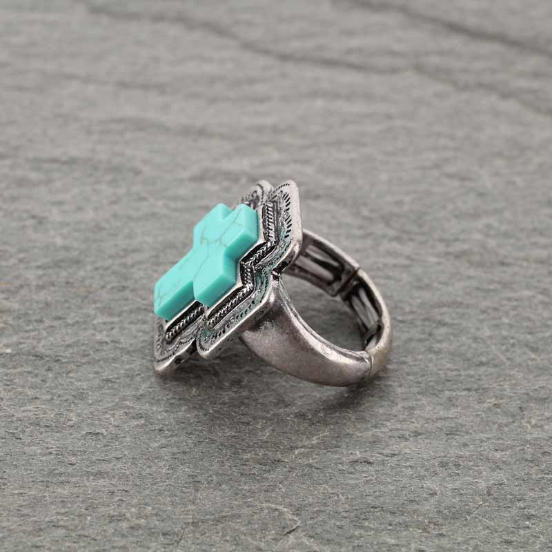 Cross Stretch Ring - Image 2