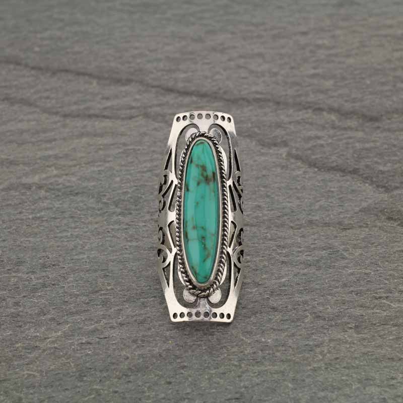 Western Style Cuff Ring