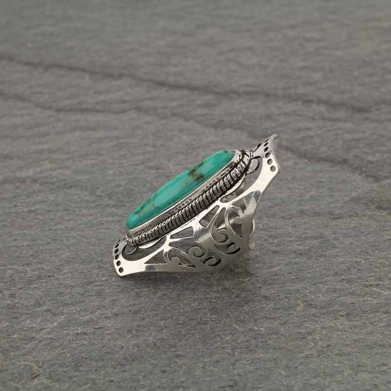 Western Style Cuff Ring - Image 2