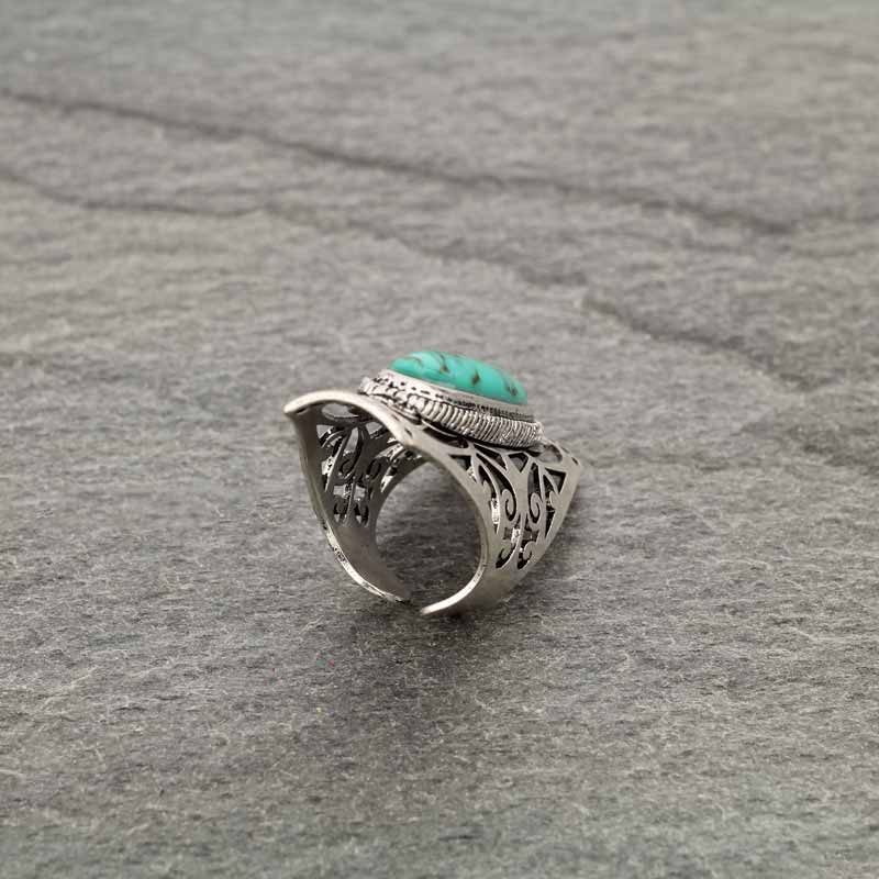 Western Style Cuff Ring - Image 3