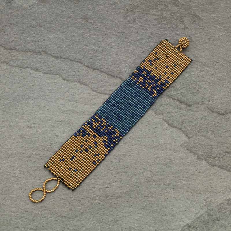 Seed beads Link Bracelet
