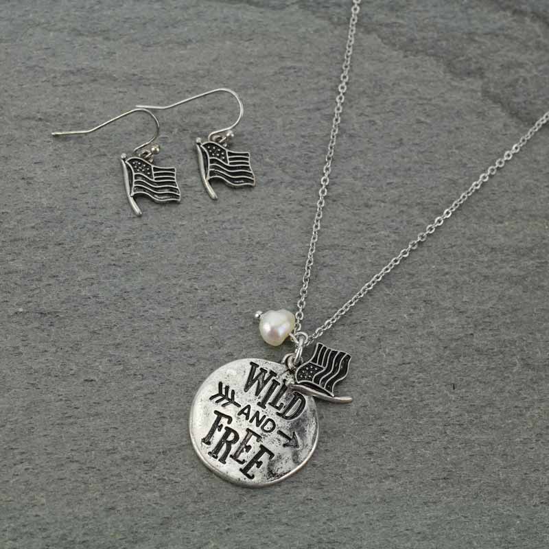 "WILD & FREE" Necklace Set