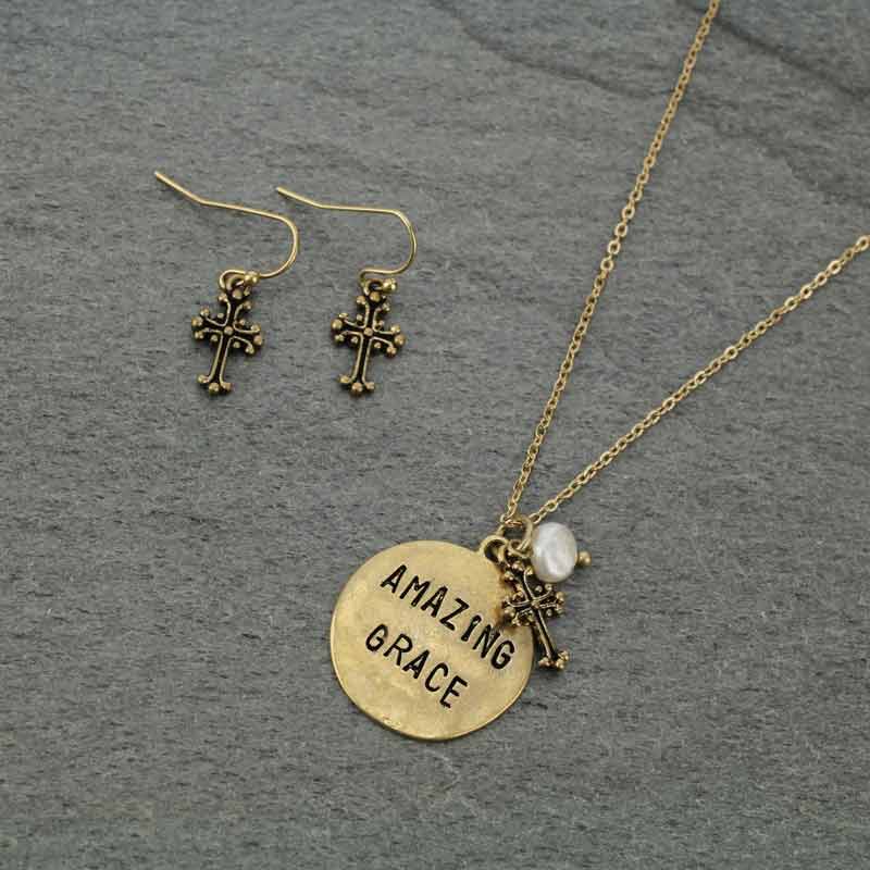 "AMAZING GRACE" Necklace Set