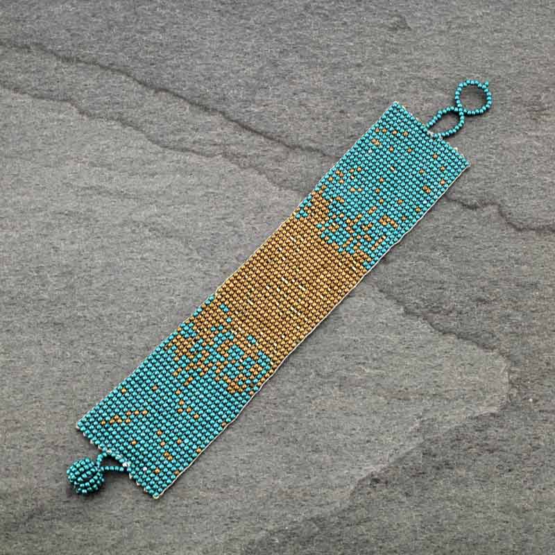 Seed beads Link Bracelet