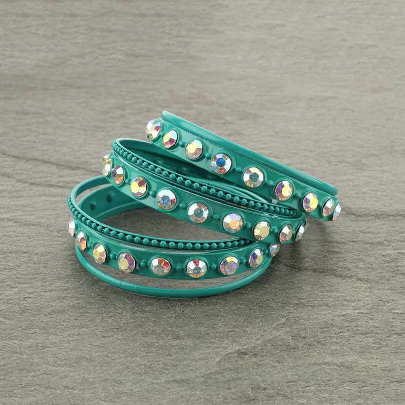 Stone Bangle Bracelet - Image 2