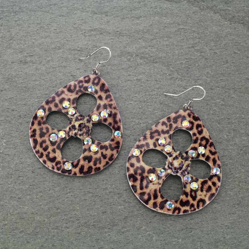 Fashion Tear Drop Fish Hook Earrings