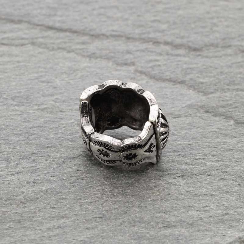 Western Concho Stretch Ring - Image 3