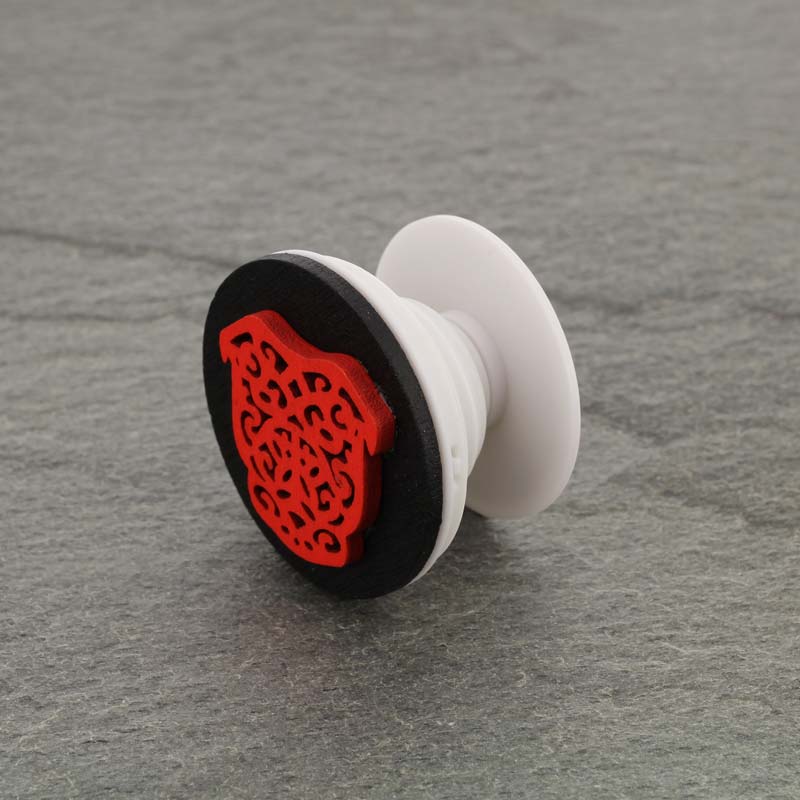 Bulldog College Theme Phone Grip and Stand - Image 2