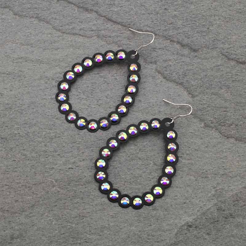 Tear Drop Fish Hook Earrings