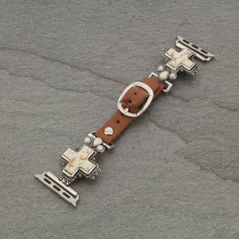 Western Cross Apple Watch Leather Band