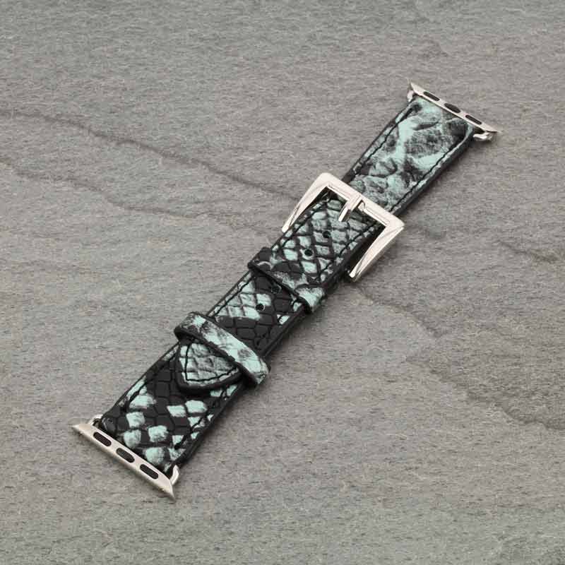 Snake Skin Apple Watch Leatherette Band