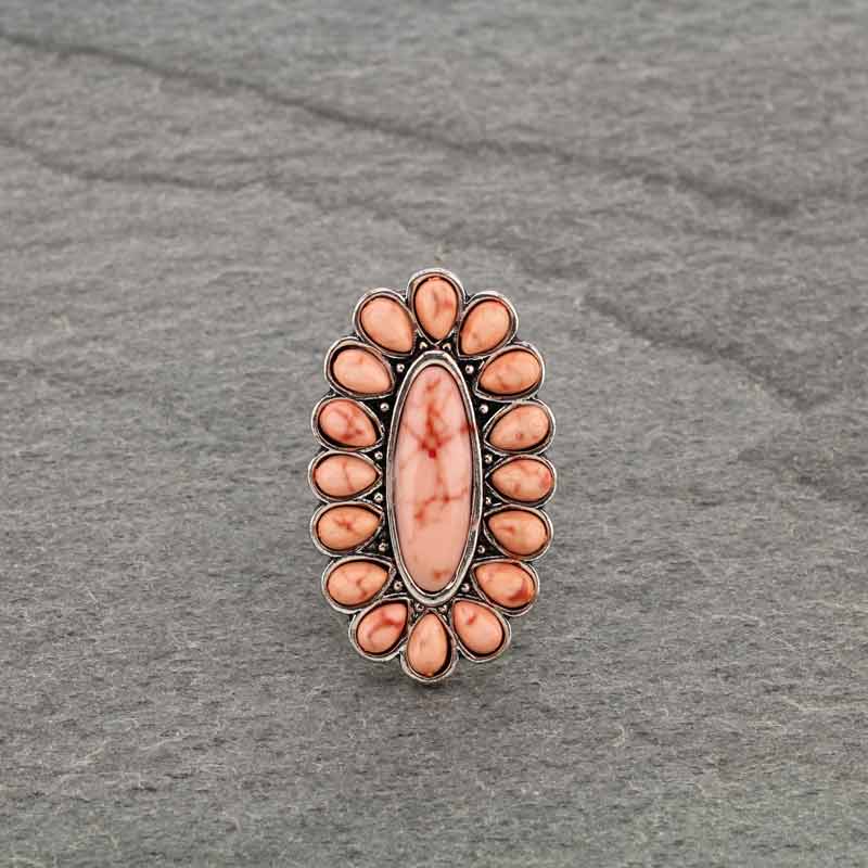 Western Style Cuff Ring