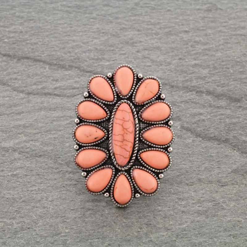 Western Style Cuff Ring