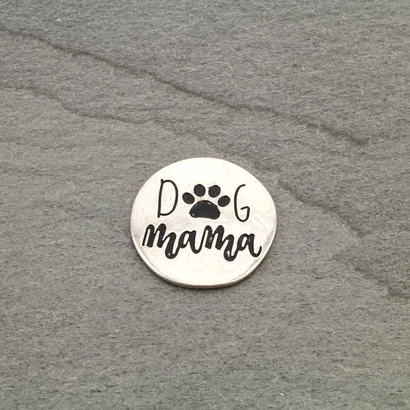 "DOG MAMA" Self Phone Grip Adhesive Charm