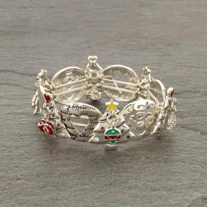 X-Mas Christmas Stretch Bracelet - Image 2