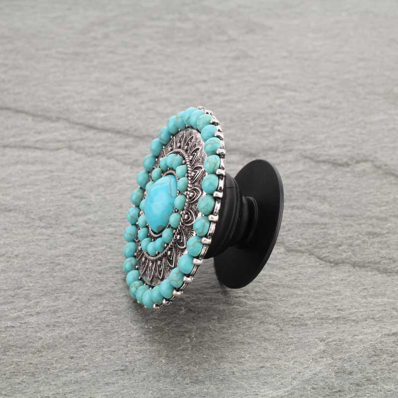 Western Concho Phone Grip and Stand - Image 2