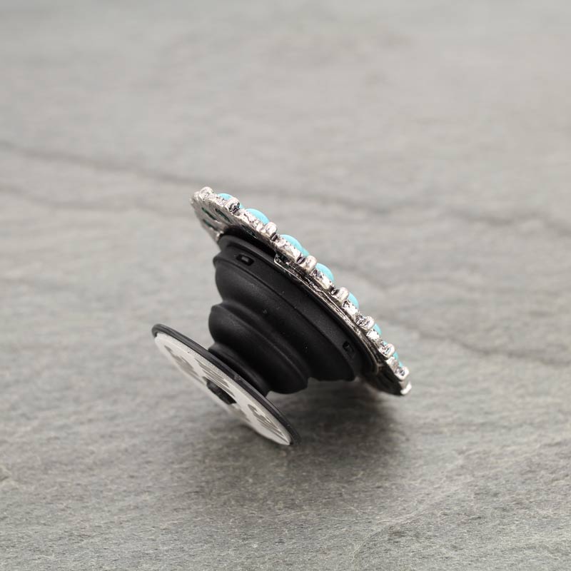 Natural Stone Concho Phone Grip and Stand - Image 5