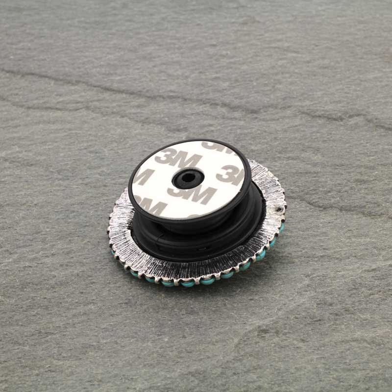 Natural Stone Concho Phone Grip and Stand - Image 3
