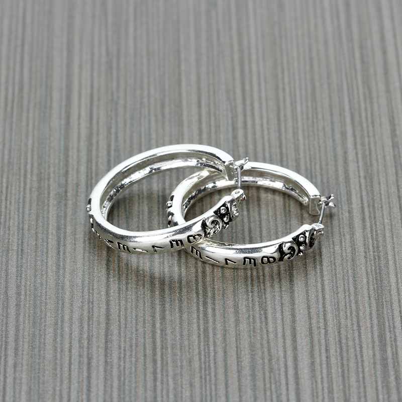 "Believe" Message Earrings - Image 2