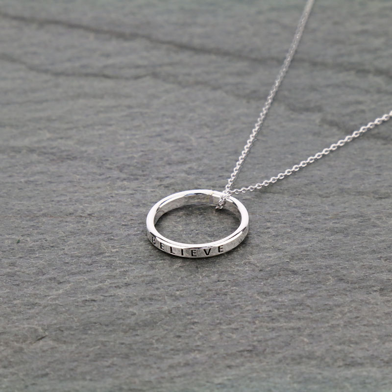 "BELIEVE" Fashion Necklace