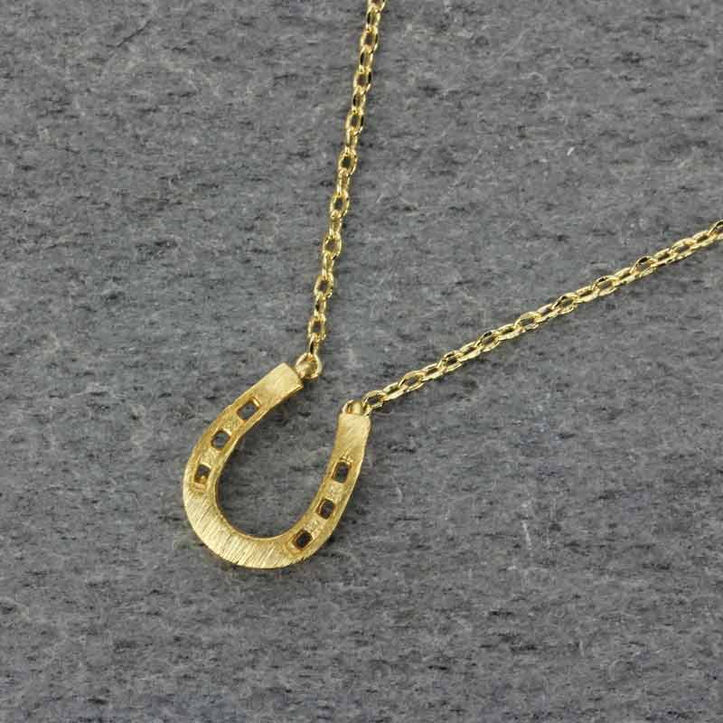 Horseshoe Pendant Necklace