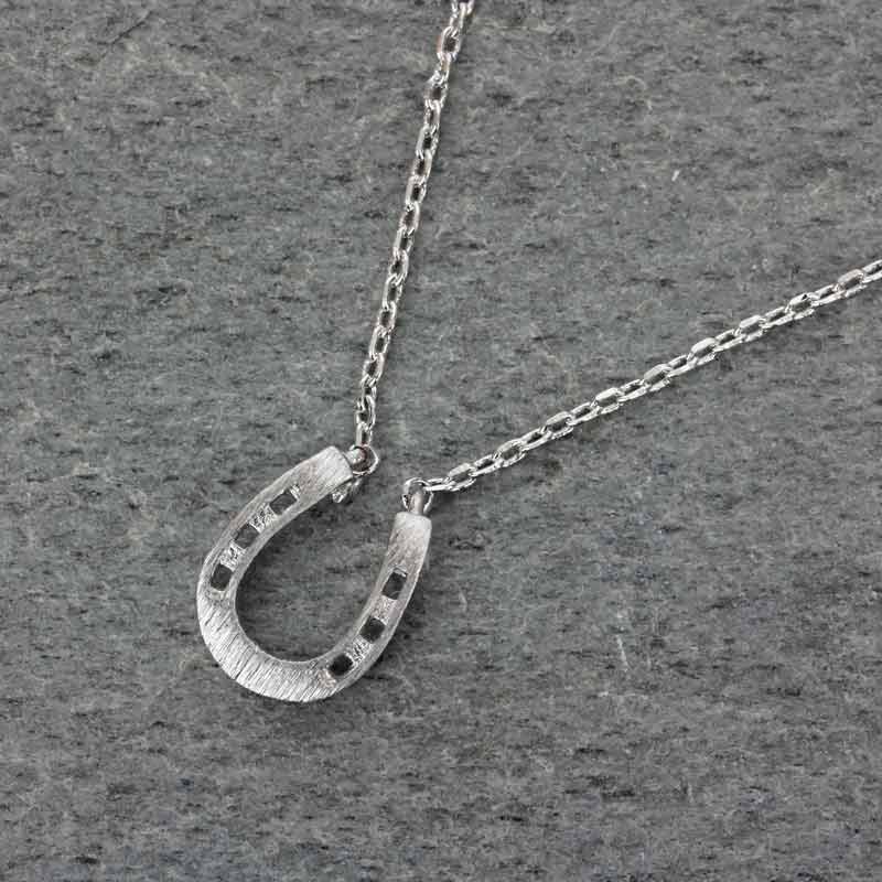 Horseshoe Pendant Necklace