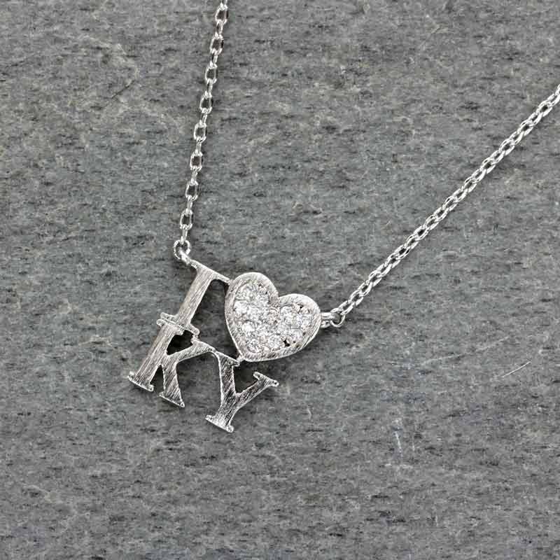 "I love Kentucky" Pendant Necklace
