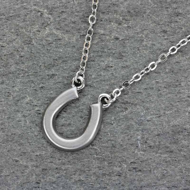 General Western Horseshoe Pendant Necklace