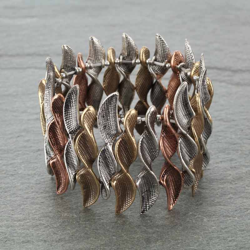 Texture Pattern Stretch Bracelet