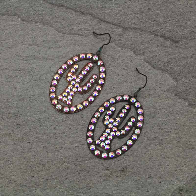 Cactus Fish Hook Earrings
