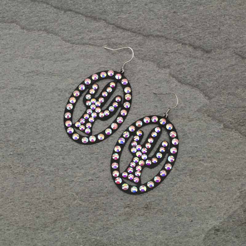 Cactus Fish Hook Earrings