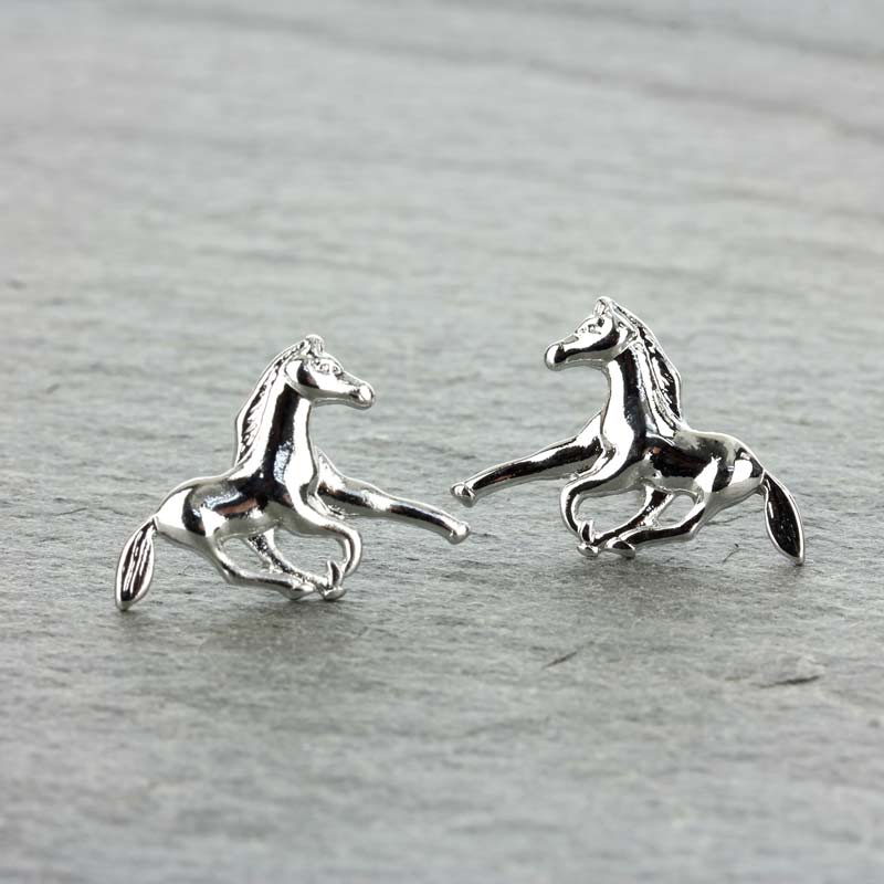 Horse Post Earrings