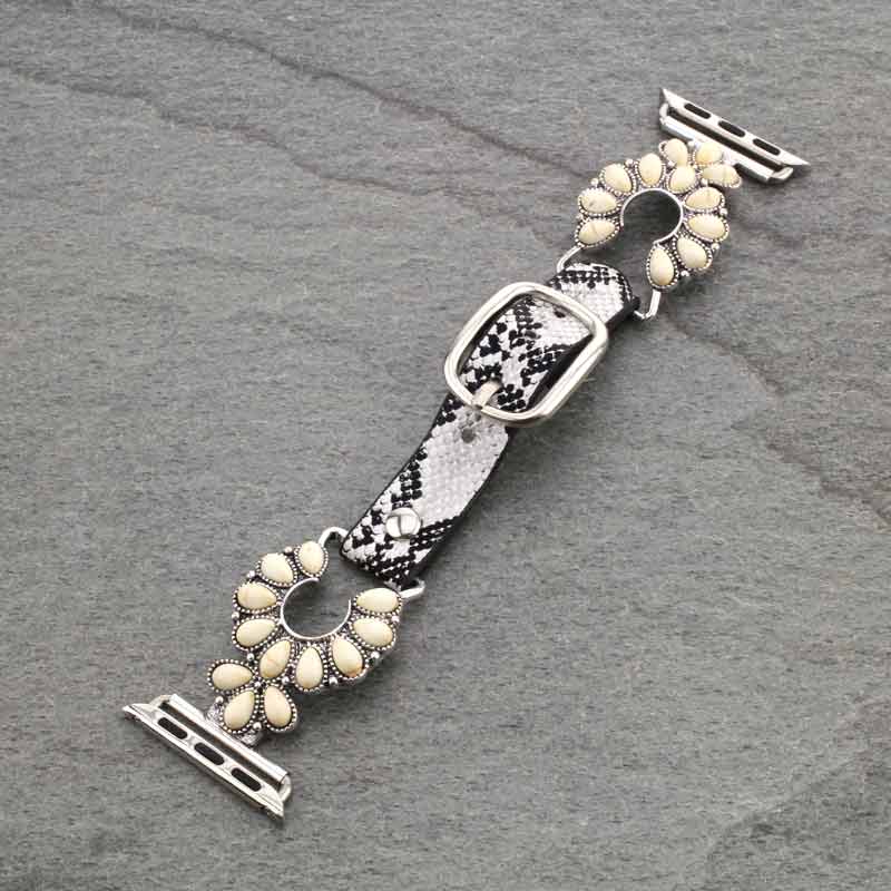 Western Squash Blossom Apple Watch Band