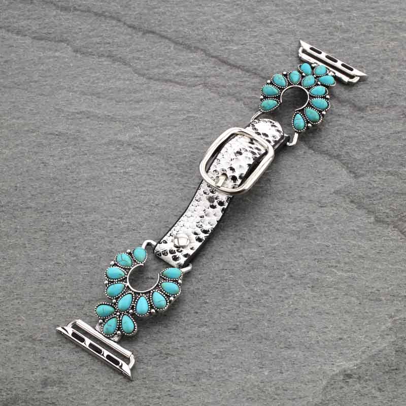 Western Squash Blossom Apple Watch Band