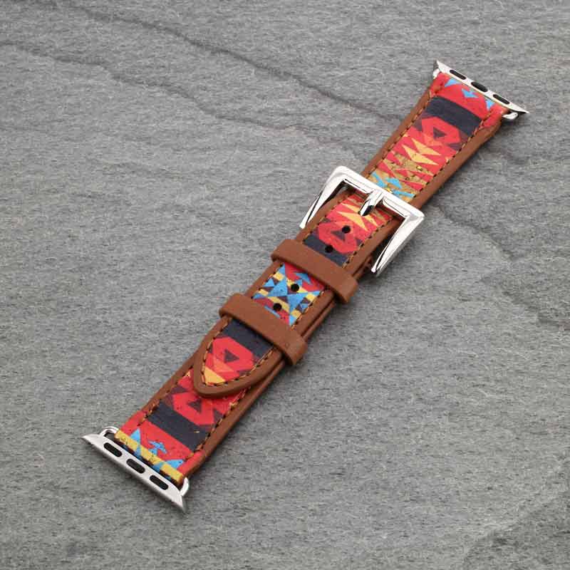 Western Navajo Style Pattern Apple Watch Band