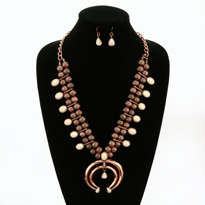 Squash Blossom Necklace Set - Image 2