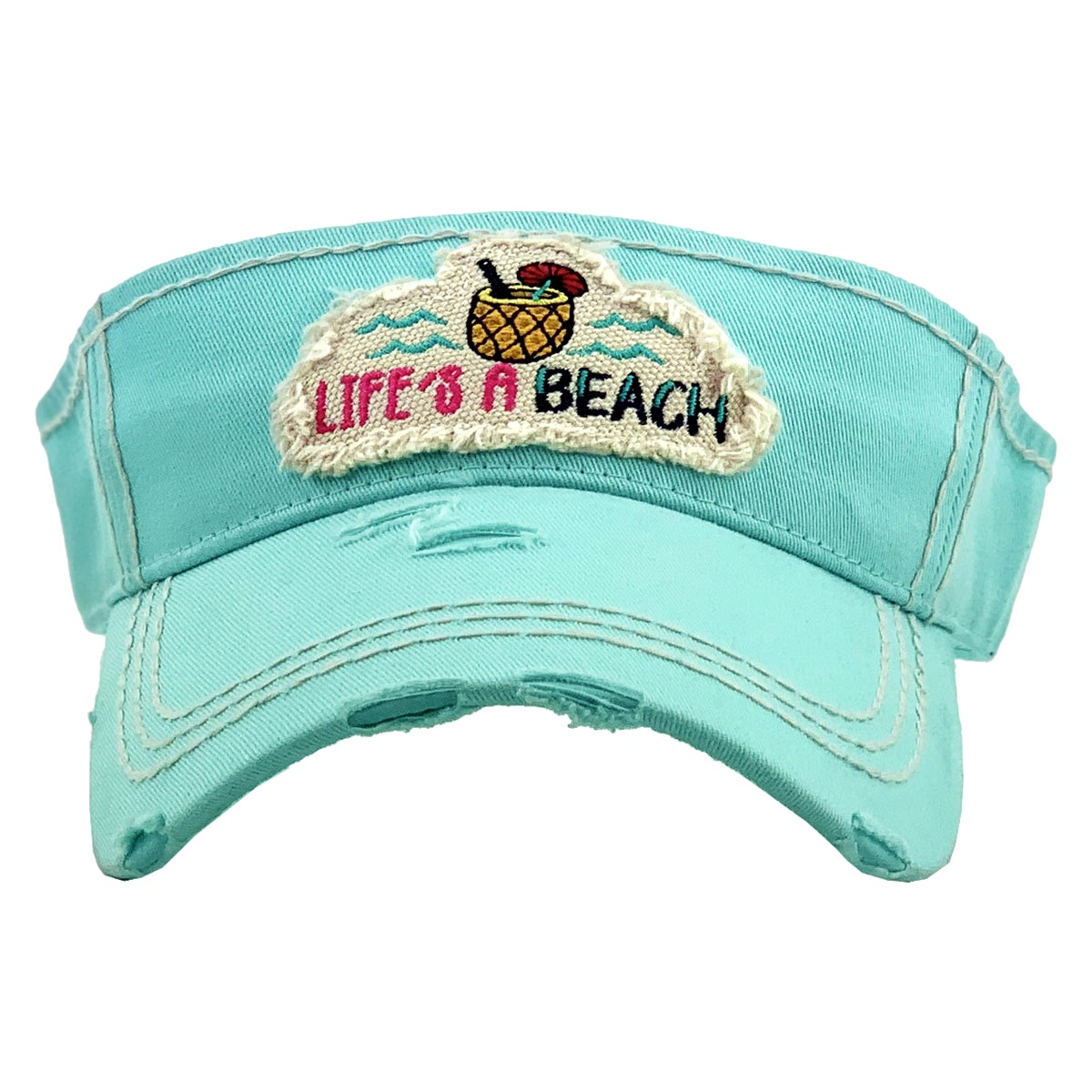 "Life's a Beach" Vintage Sun Visor