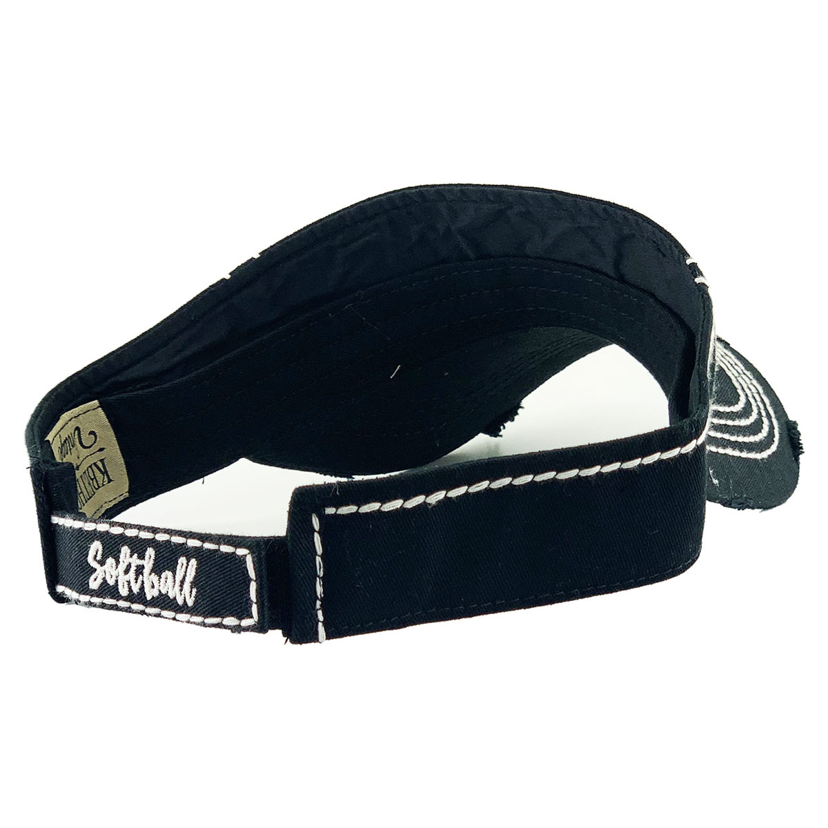"Softball" Vintage Sun Visor - Image 2