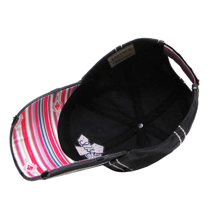 "Y'ALL" SERAPE CROSS WASHED VINTAGE BALL CAP - Image 2